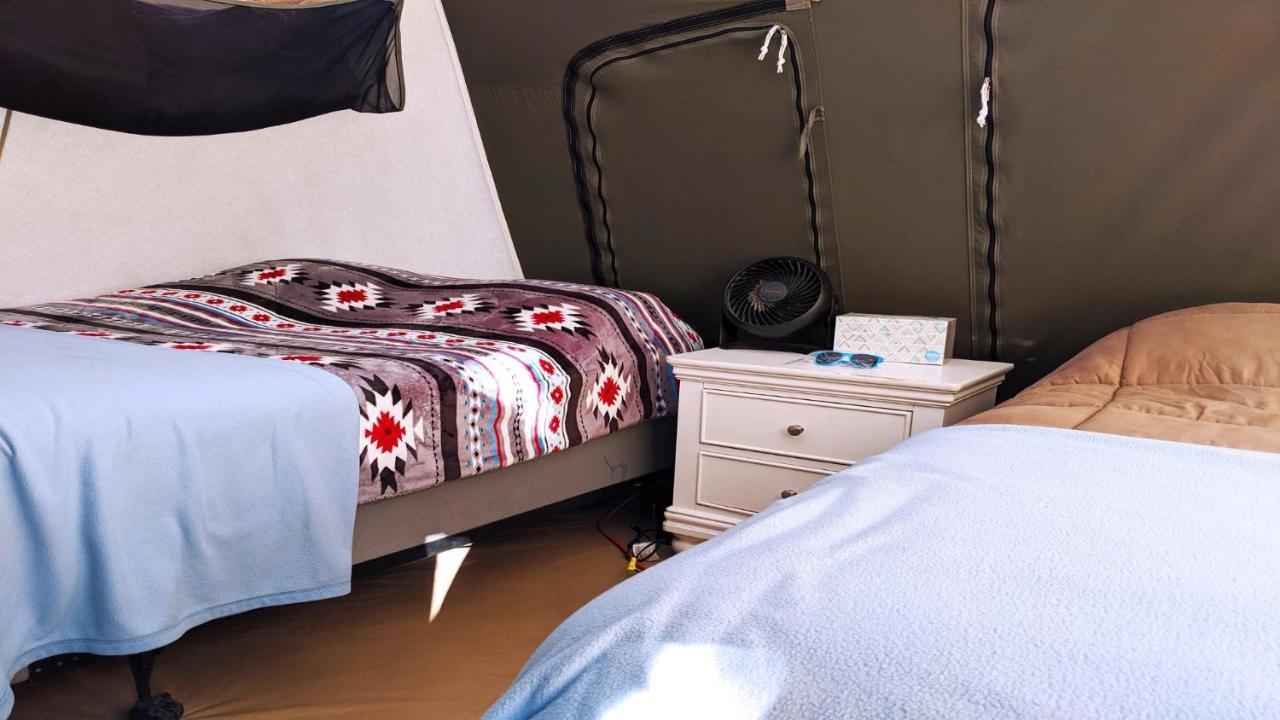 Funstays Glamping Setup Tent In Rv Park #4 Ok-T4 Moab Luaran gambar